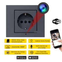 F�me Duvar Prizi WiFi Gizli Kamera